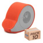Cache en silicone rouge pour accélérateur - 10pcs