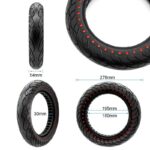 Pneu plein ultraléger 12x2,125-7/B28 [Nedong]