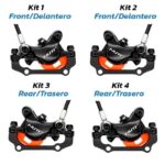 Kit 3 Frein hydraulique noir A5-D Avant [Nutt]
