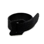 Attache-câble velcro noir- 10 x 110mm – Image 3