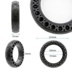 Pneu plein perforée 60/70-6,5/B44 (10x2,5-6,5) pour Ninebot G30 – Image 6