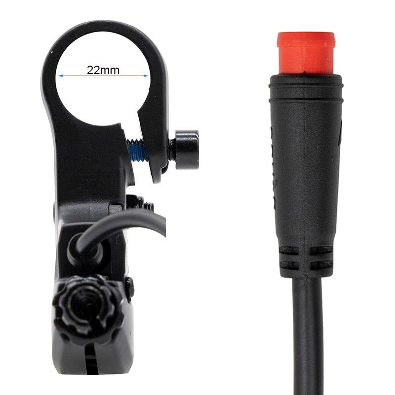 18629 Poignée de frein avec capteur R et L et tendeur - Connecteur étanche – Image 1