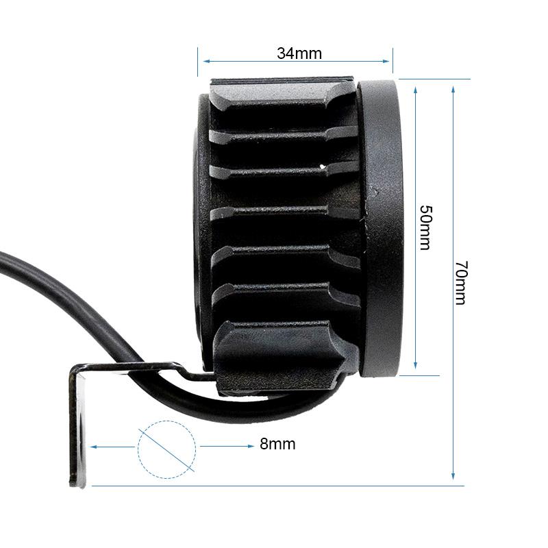 18631 Phare LED avec klaxon FC1 12-72v – Image 1