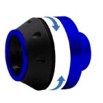 Top Block pour trottinette EWTB-003 bleu – Image 5