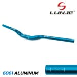 Guidon de 720 mm avec élévation de 25 mm bleu-noir – Image 6