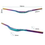 Guidon de 780mm avec elevation 25mm multicolore 3 – Image 5