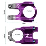 Potence pour guidons de 31,8mm EWPM-003 violet-gris – Image 3