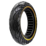 Pneu plein ultraléger 10x2,5--6,5/B44 - ligne jaune [Nedong]