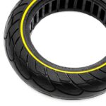 Pneu plein ultraléger 10x2,5--6,5/B44 - ligne jaune [Nedong] – Image 2