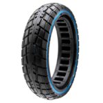 Pneu plein ultraléger offroad 8,5x2-6,1/B34 ligne bleue - Pneu plein ultraléger 8,5x2-6,1/B34 offroad red line – Image 2