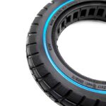 Pneu plein ultraléger offroad 10x2,125-6,1/B34 ligne bleue - 2 pces