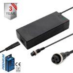 Chargeur Premium 48v (sortie 54.6v) 2A connecteur Gx16 – Image 6
