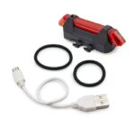 Voyant lumineux rechargeable rouge - Lampe d avertissement rechargeable bleue – Image 2