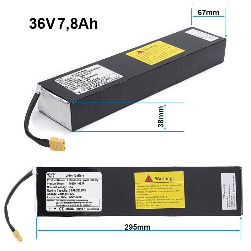3940 Batterie 36v 7,8Ah pour Kugoo S1 – Image 1
