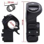 Commodo avec clignotants, phare et klaxon - 3F - 32cm Smartgyro crossover – Image 3