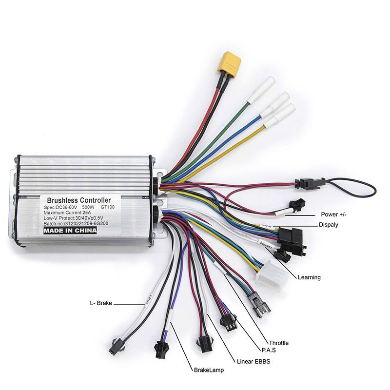 4132 Kit électronique GT100 36/60V 25A 500W – Image 1