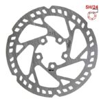 Disque de frein 135mm 5H argent – Image 2