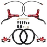 Kit de frein hydraulique CR-3 rouge Avant R arrière L [Zoom]