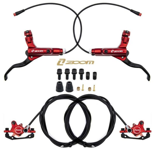 Kit de frein hydraulique CR-3 rouge Avant R arrière L [Zoom]