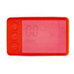 Poignée en silicone imperméable rouge pour écran S866 – Image 2