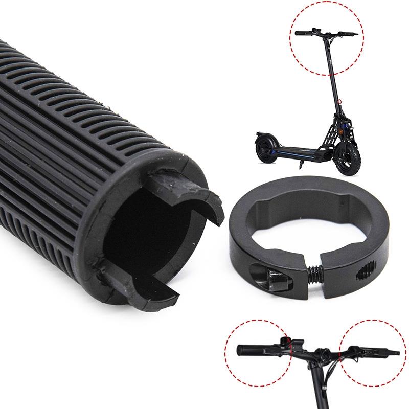 4829-1 Poignées en silicone noir pour Ecoxtrem – Image 1