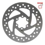 Disque de frein 145mm 6H argent – Image 3