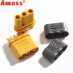 Connecteur Amass avec protecteur - 5M/5F