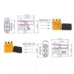 Connecteur Amass avec protecteur - 5M/5F – Image 5