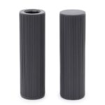 Poignées en silicone gris pour Xiaomi MI4 - 2 pcs