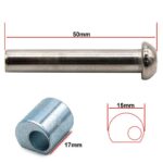Broche 8/M6x50mm pour potence Xiaomi premières versions 1S, Essential, Pro2 – Image 2