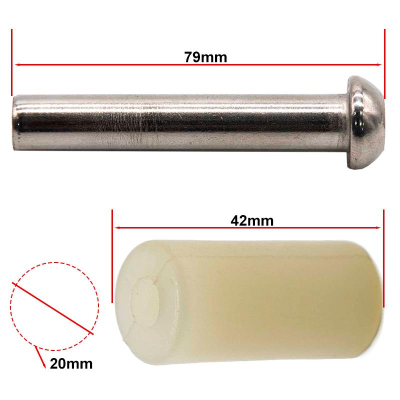 6716 Goupille avec barre PU20x42mm 8/M5x73mm pour Kugoo S1 – Image 1