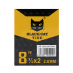 Chambre à air premium 2,0 mm épaisseur 8,5x2(156) Valve droite - 5pcs [Black cat] – Image 3