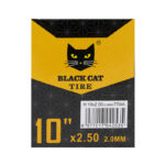 Chambre à air premium 2,0 mm épaisseur 10x2,5 Valve droite - 5pcs [Black cat] – Image 3