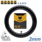 Chambre à air premium 80/65-6 2.0mm Valve 90x90º - 5uds [Black cat] – Image 2