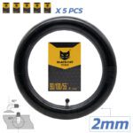 Chambre à air premium 90/100/55-6 2.0mm Valve 90x90º - 5uds [Black cat] – Image 2