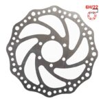 Disque de frein R6 160mm 6H argent - 48mm – Image 4