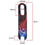 Grip Deck Silicone Blue and Flame pour Xiaomi - modèle 2 - Grip Deck Silicone PVC Doodle pour Xiaomi - modèle 2 – Image 3