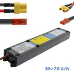 Batterie 36V 7.8A / H avec connecteurs et JST – Image 5