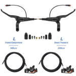 Kit de frein hydraulique noir A5-D Avant L arrière L [NUTT] – Image 2