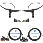 Kit de frein hydraulique noir A5-D Avant R arrière R [NUTT] – Image 6