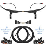 Kit de frein hydraulique noir A5-D Avant R arrière L [NUTT] – Image 7