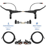 Kit de frein hydraulique noir A5-D Avant L arrière R [NUTT] – Image 7