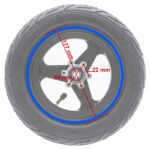 Jante 6,5/B47mm bleue avec pneu 10" pour Smartgyro Speedway & Rockway – Image 6
