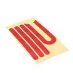 Autocollant réfléchissant rouge pour réflecteur Xiaomi - 10 pcs. - Autocollant réfléchissant doré pour trottinette Xiaomi M365 et Pro pack de 10 – Image 3