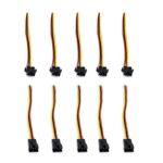 Connecteur avec Câble 22AWG SM 3 broches - 5F/5M – Image 3