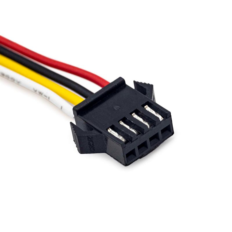 7494 Connecteur avec Câble 22AWG SM 3 broches - 5F/5M – Image 1