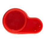 Protecteur de pneu en silicone imperméable rouge pour display – Image 3