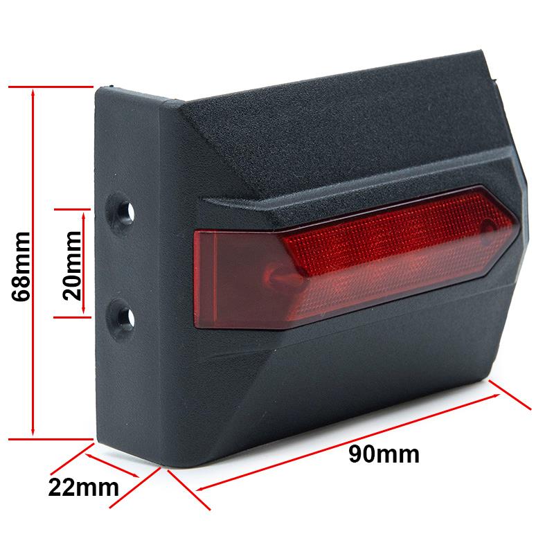 8304 Habillage feu arrière G pour Kukirin G2 Pro – Image 1