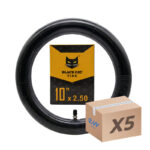 Chambre à air 10x2,5 Black Cat - valve droite - 5pcs - Chambre à air 10x2,5 Black Cat - valve courbée 90x90 -5pcs – Image 3