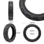 Pneu tubeless tout-terrain 250x54